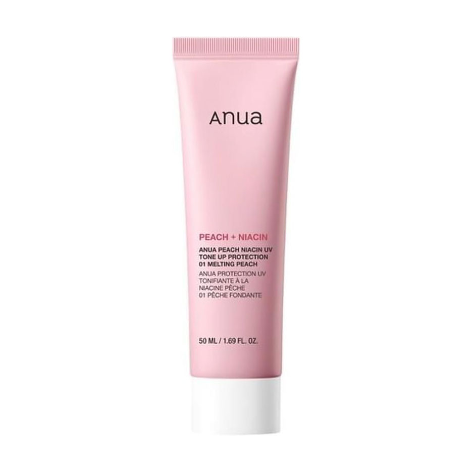 Тонувальний крем для обличчя Anua Peach Niacin UV Tone Up Protection 01 Melting Peach, 50 мл
